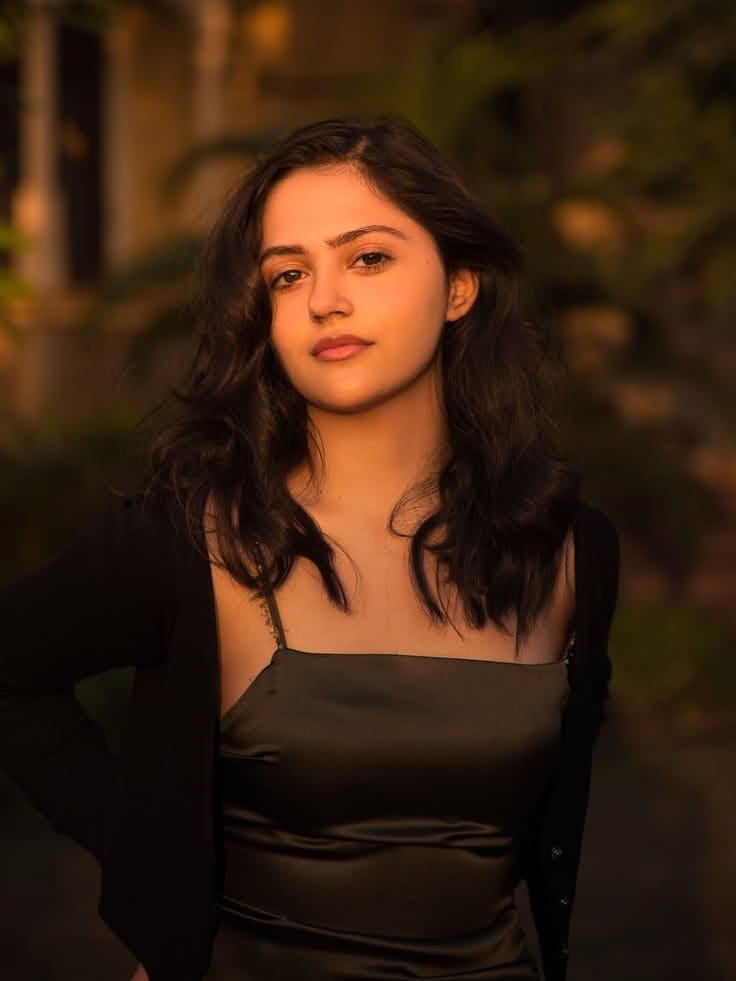 Dancing entertainer escort ready for private party in hotel room